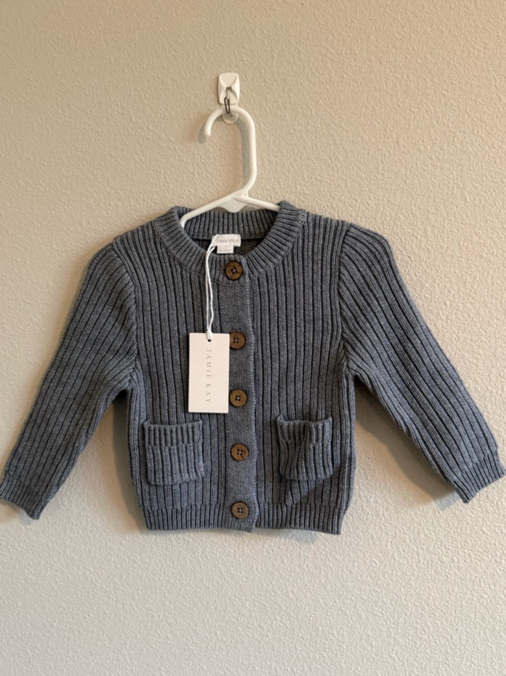 Jamie Kay Jesse Knit Cardigan | Harbour Marle | Baby 6-12M NWT